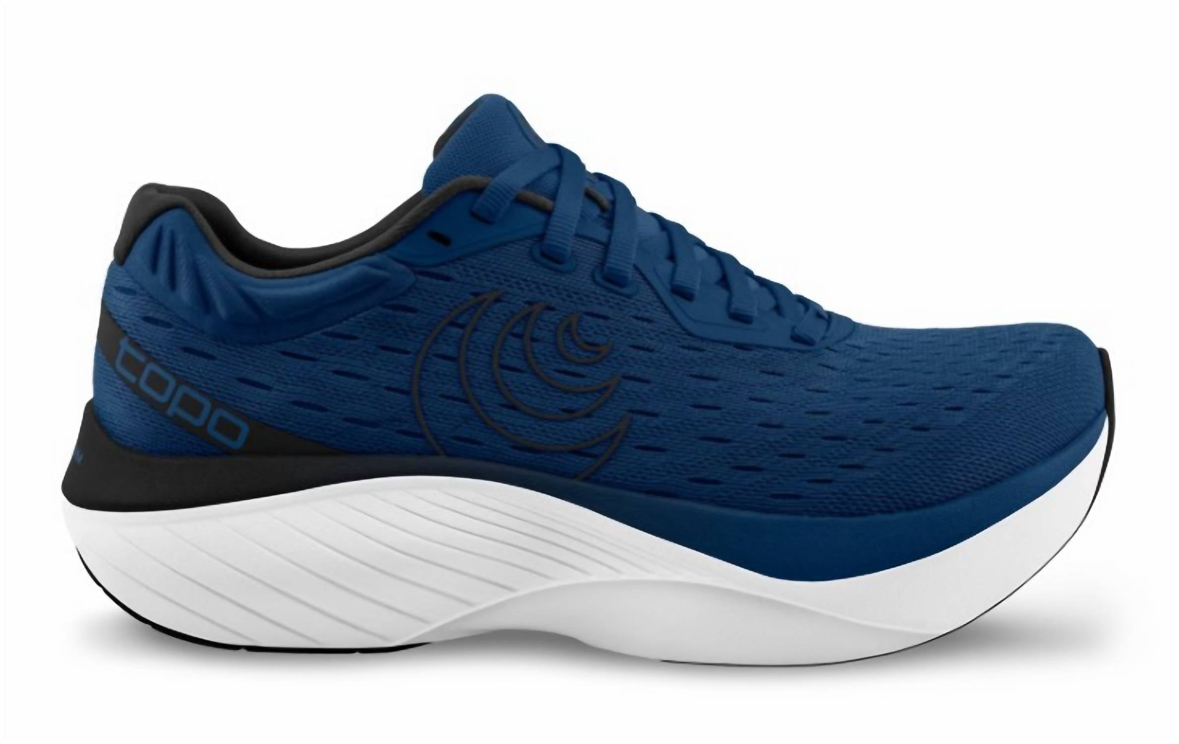 Topo Athletic Men's Atmos Running Shoes in navy white 1 - men's sneaker