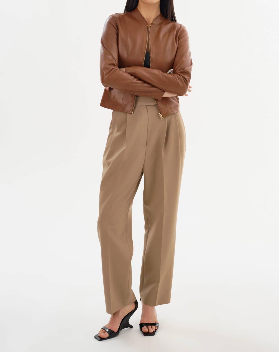 Lamarque - Chapin Reversible Leather Bomber Jacket