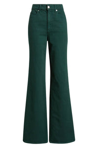 Veronica Beard - Crosbie High Rise Wide Leg Jeans
