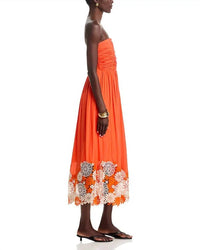 Ramy Brook - Milani Embellished Strapless Midi Dress