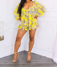 Surelymine - Sunny Dreams Ruffle Romper