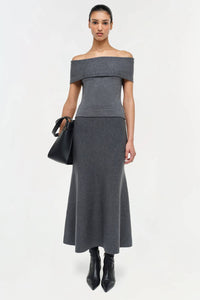 Simkhai - Callahan Wool Off Shoulder Top
