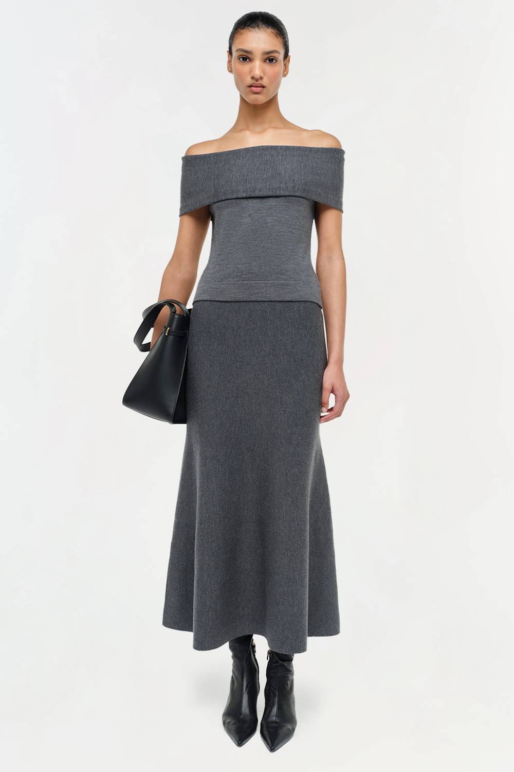 Simkhai - Callahan Wool Off Shoulder Top