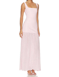 Rotate - Crepe Scoop Neck Dress