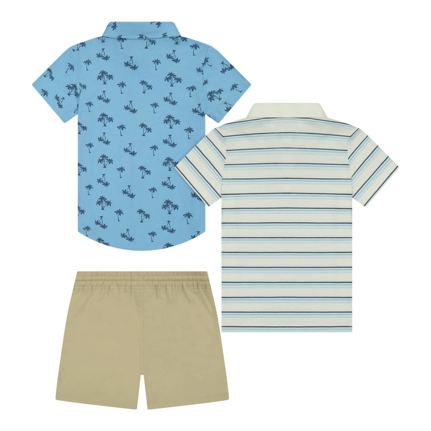 Andy & Evan Boys Button-down Set in blue - item - detail view