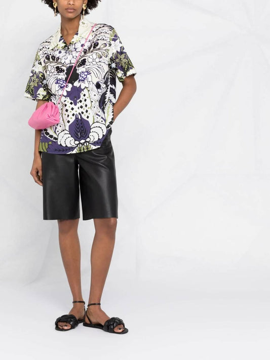 Valentino - Arazzo Print Sequined Shirt