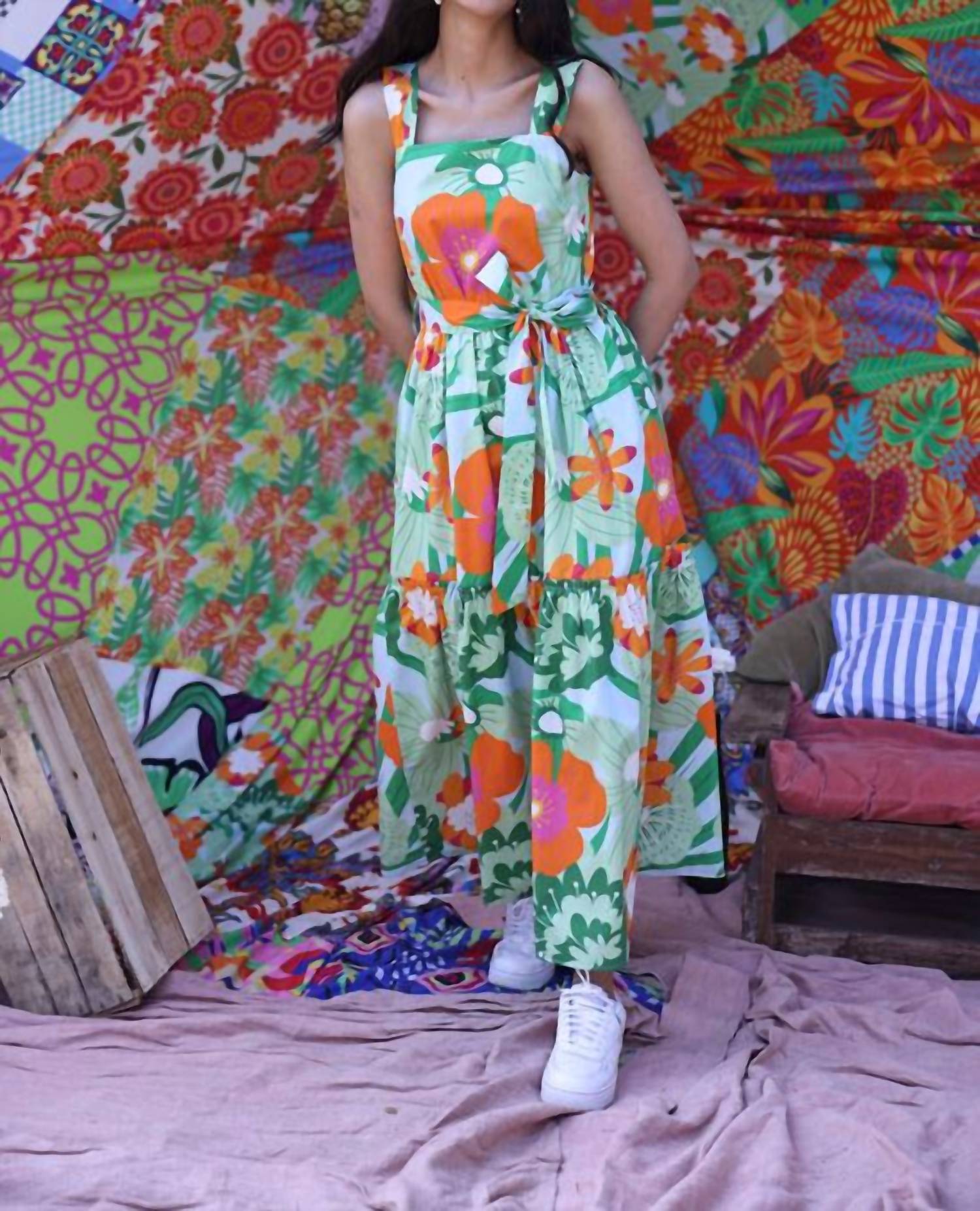 Maude Vivante - Andi Poplin Maxi Dress