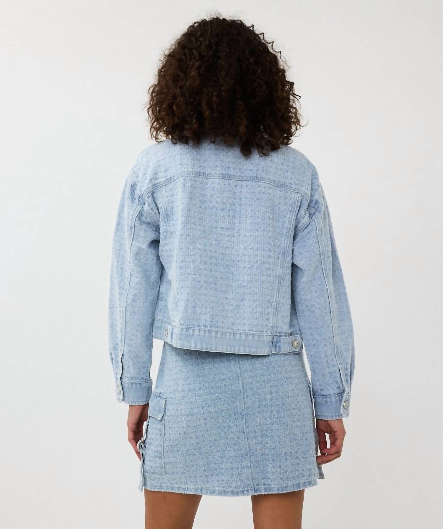 Esqualo - Druna Distressed Jeans Jacket
