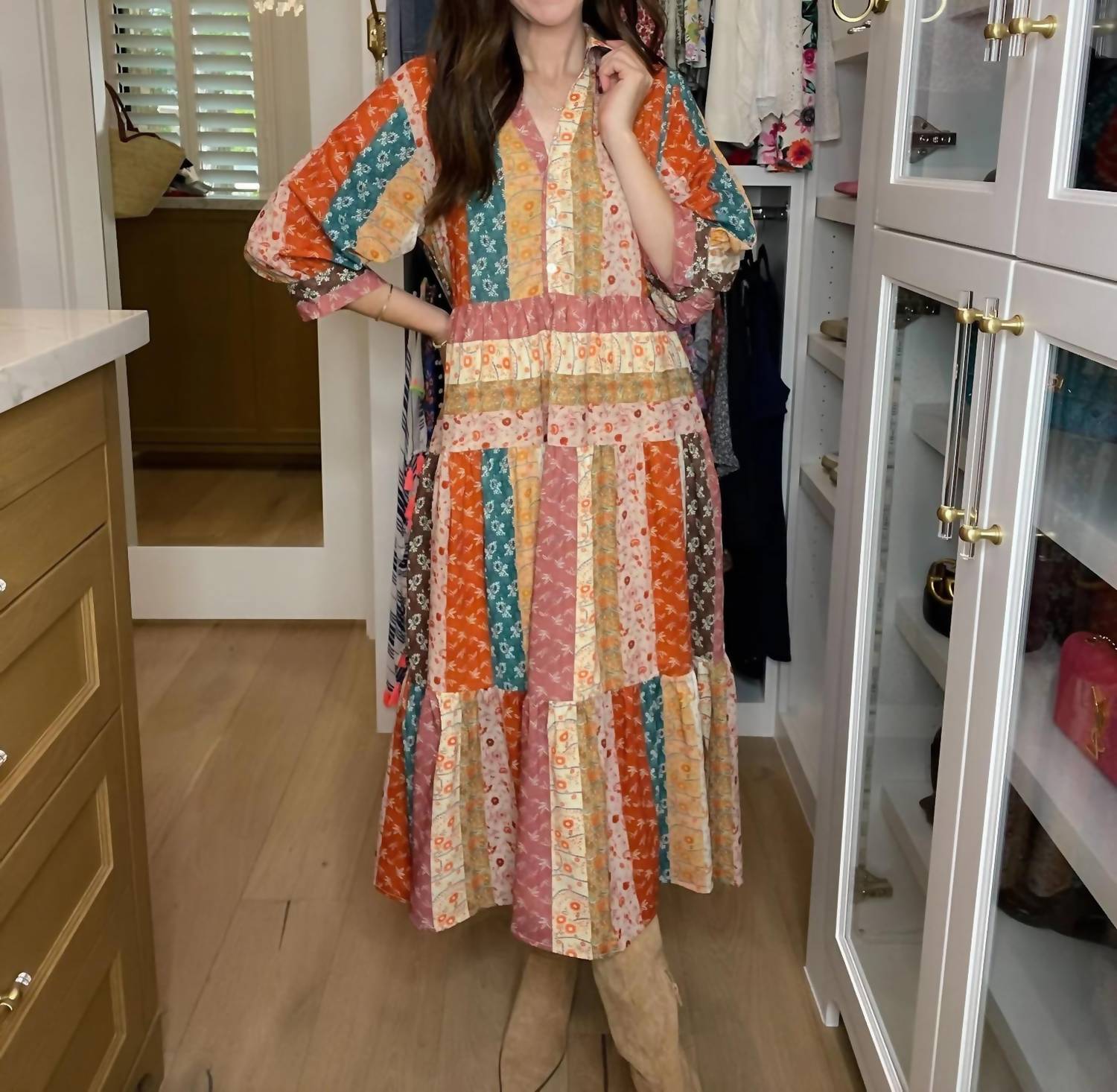 Entro - Autumn Brunch Midi Dress
