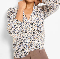 Nic + Zoe - Fable Femme Cheetah Sweater