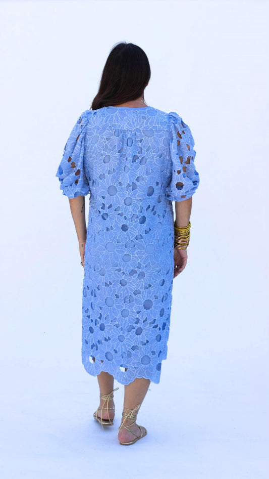 Buddylove - Pamela Beaded Floral Lace Maxi Dress