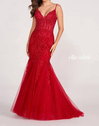 Ellie Wilde - Plunge Back Maxi Dress