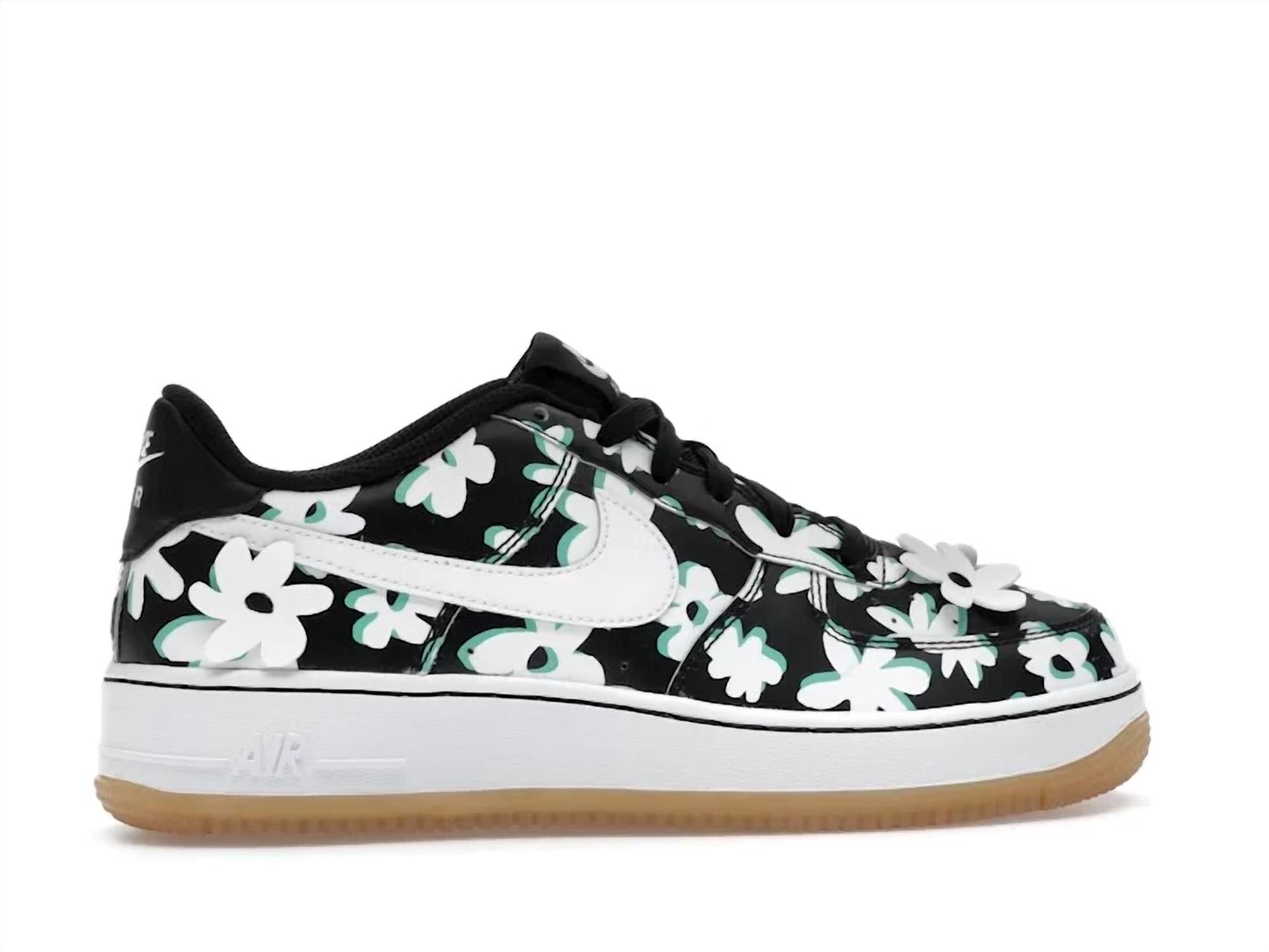 Nike - Women's Air Force 1 Lv8 Floral Leather Sneakers