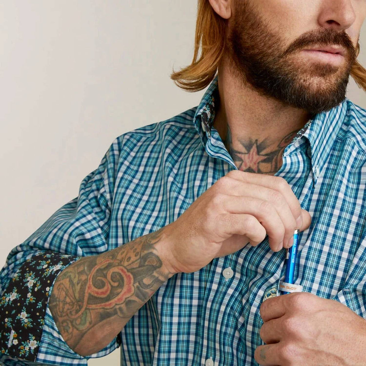 Ariat - Wrinkle Free Cayden Classic Fit Shirt