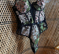 Kilo Brava - Embroidered Underwire Bodysuit