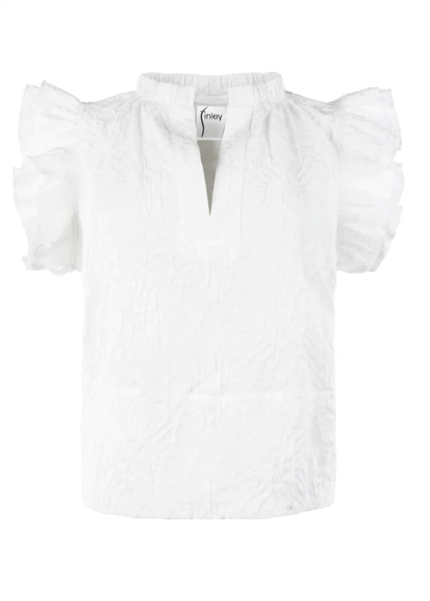 Finley - Women's Remy Textured Jacquard Top