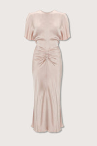 Victoria Beckham - Gathered Waist Midi Dress