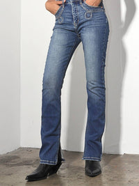 Artemis Vintage - Western Tummy Control Bootcut Jeans