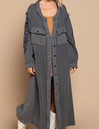 Pol - Betsy Button-Up Duster