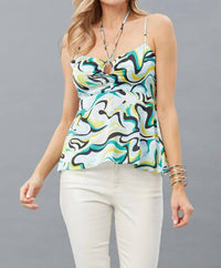 Lola & Sophie - Pucci Keyhole Top