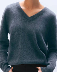 White + Warren - Cashmere Core V- Neck Top