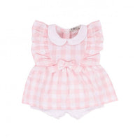Emc - Girls Seersucker Romper
