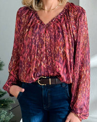 Dear John Denim - Piaf V-neck Blouse