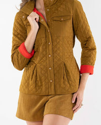 Emily McCarthy Barn Jacket in tapenade - women's jacket