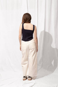 Skies Are Blue - Ella Pinstripe Top