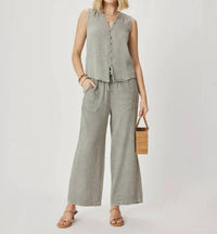 Splendid - Ava Gauze Wide Leg Pants
