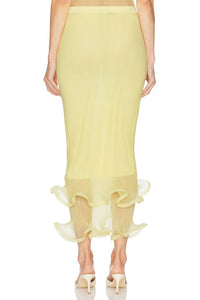 Jonathan Simkhai - Kelso Ruffle Skirt