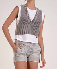 Elan - Layered Sweater Tank