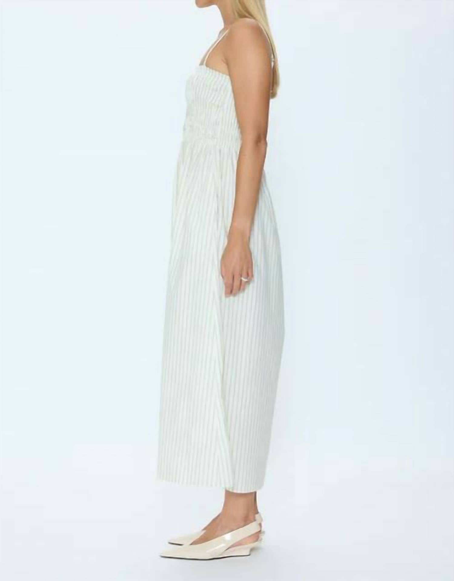 Pistola - Bianca Shirred Bodice Dress