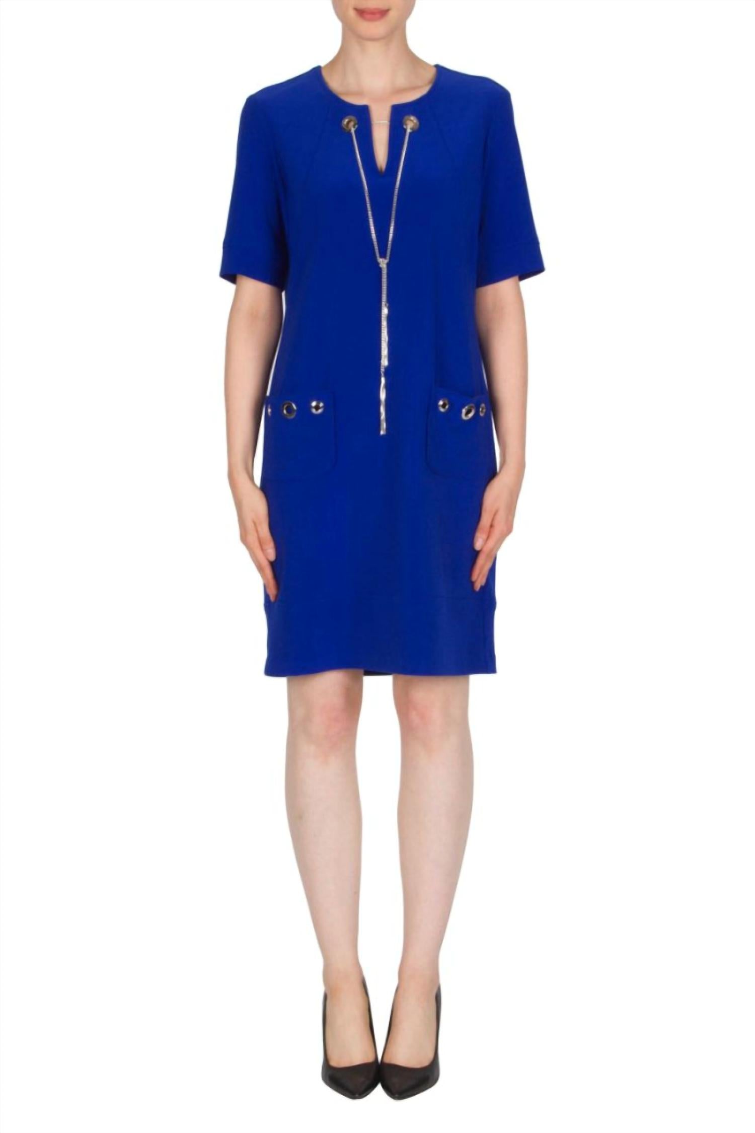Joseph Ribkoff - Toggle Mini Dress