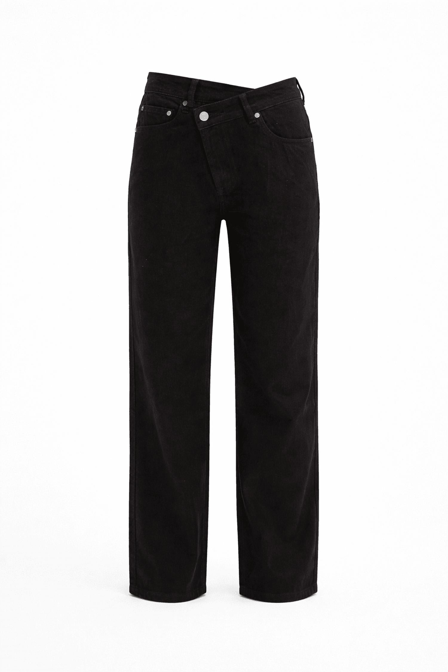 Jbd. - Chelsea Straight-leg Asymmetric Waist Jean