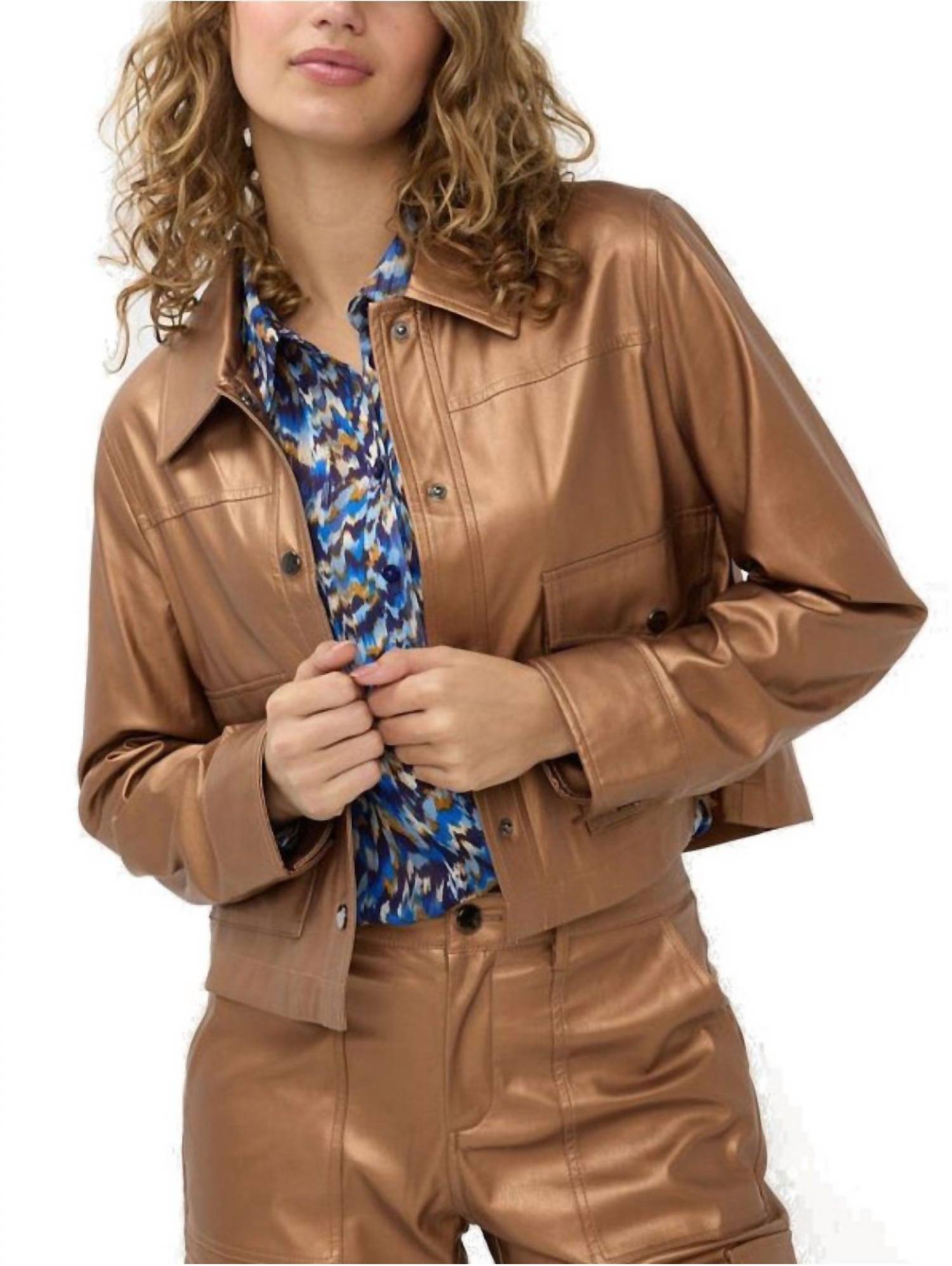 Esqualo - Shiny Short Jacket