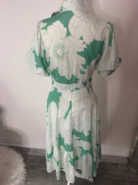 A.Peach - Puff Sleeve Midi Dress