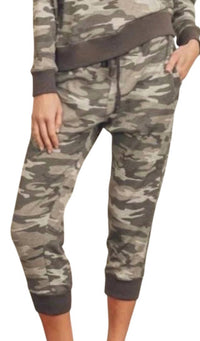 Between The Lines - Camo Loungewear Set