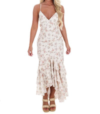 Mable - Ruffle Romance Midi Dress