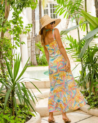 Kenny Flowers - Long Tropical Print Dress