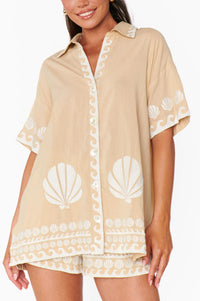 Show Me Your Mumu - Parker Button Down Top