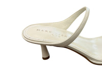 Marc Fisher - Women's Alonde Leather Heeled Slide Sandal