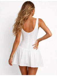 Sweetkama - Jacquard Mini Dress