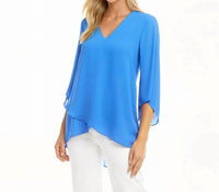 Karen Kane - Bracelet Sleeve Asymmetric Top