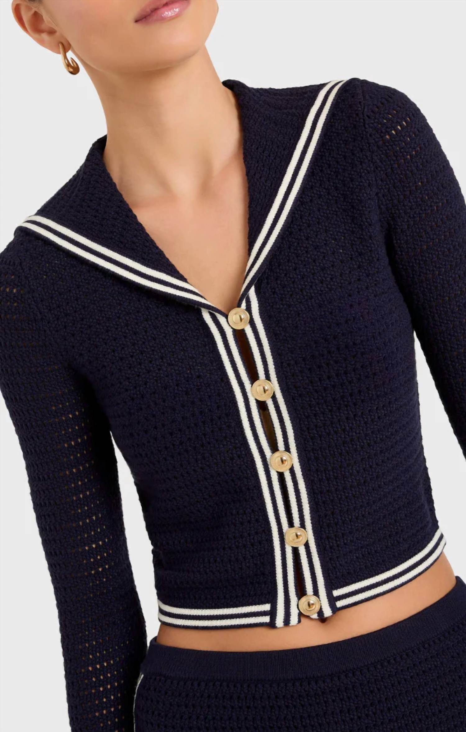 Amanda Uprichard - Monique Long Sleeves Cardigan