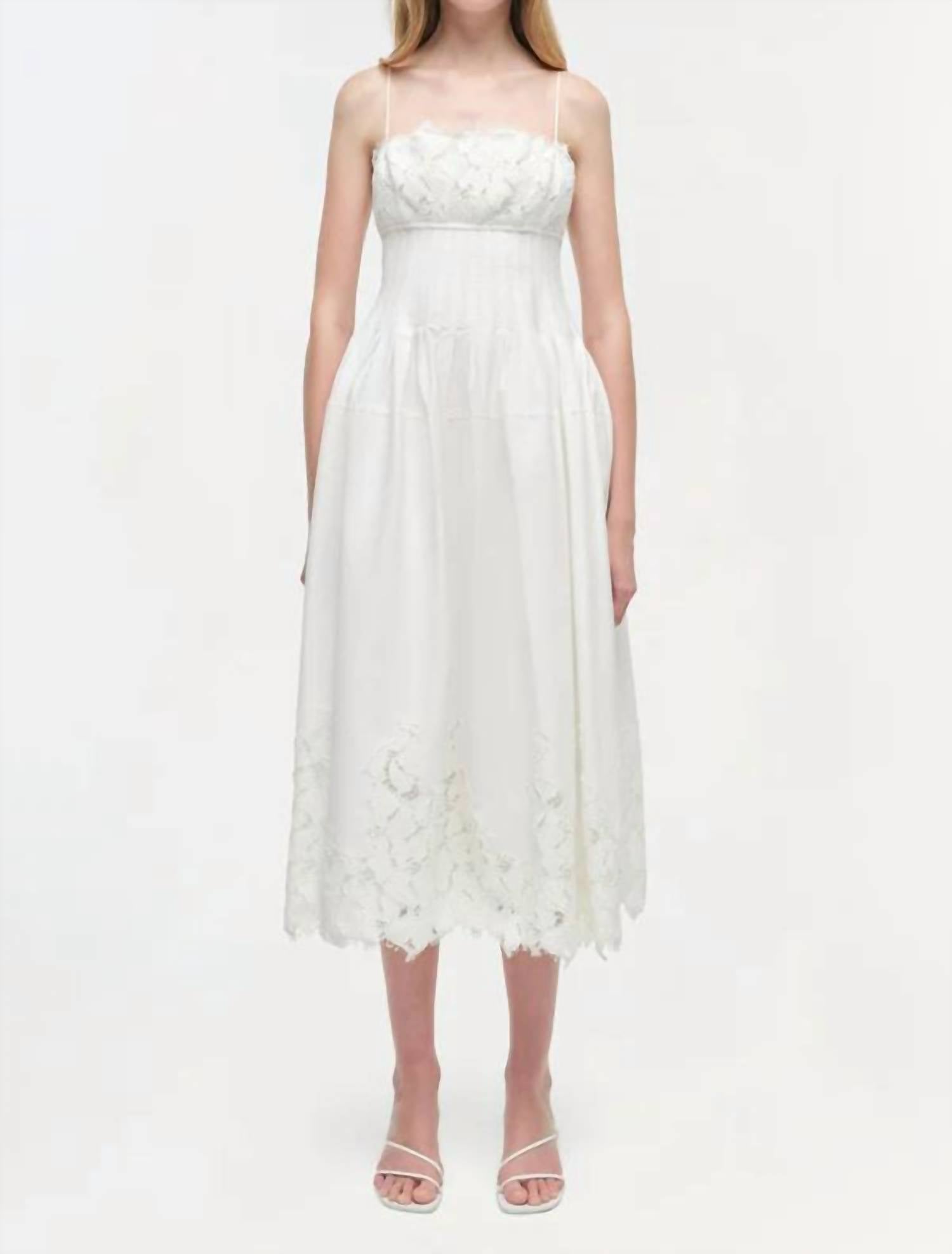 Simkhai - Lilianna Lace Midi Dress