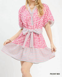 Umgee - Peony Mix Dress