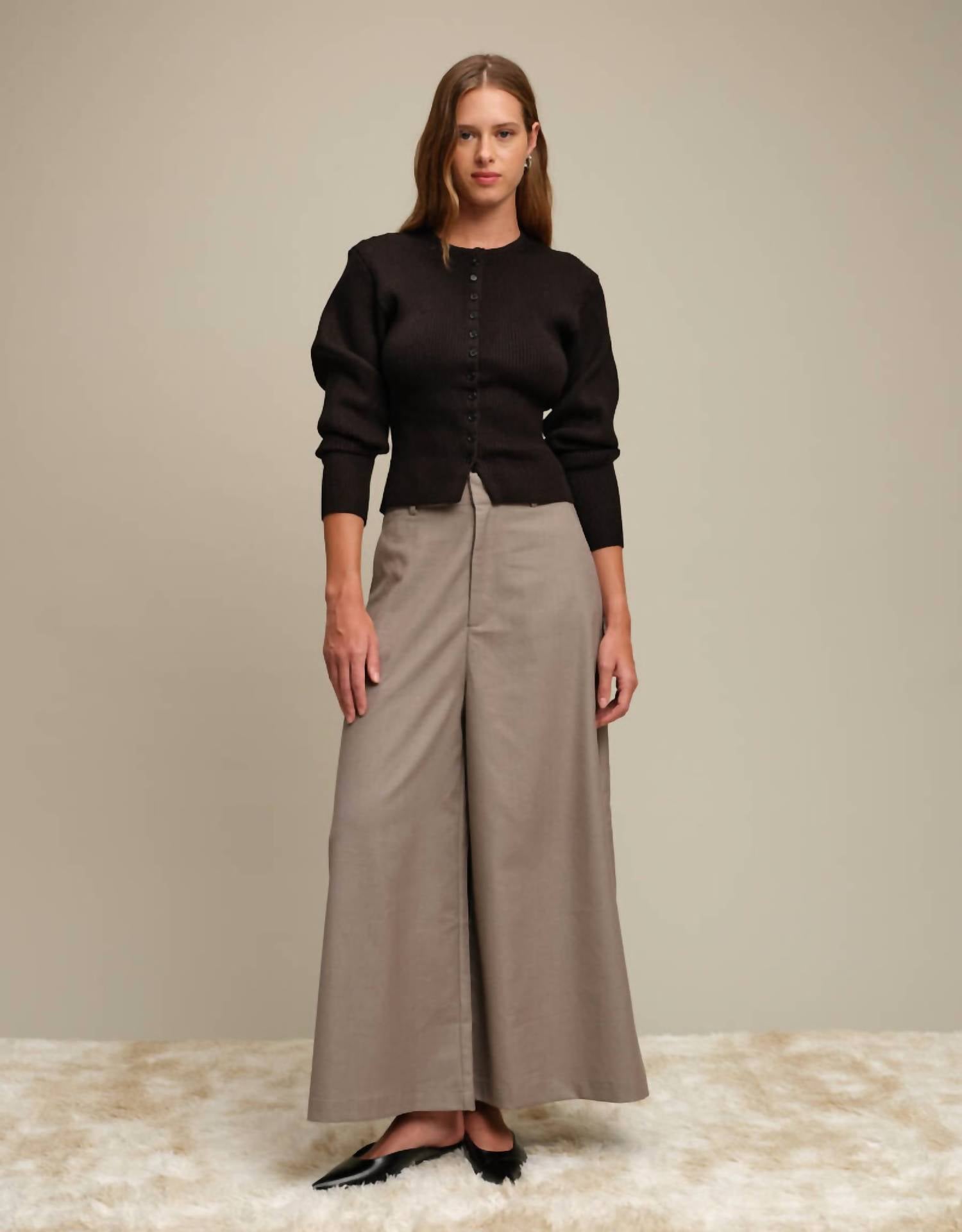 Deluc - Jack Fitted Ribbed Cardigan
