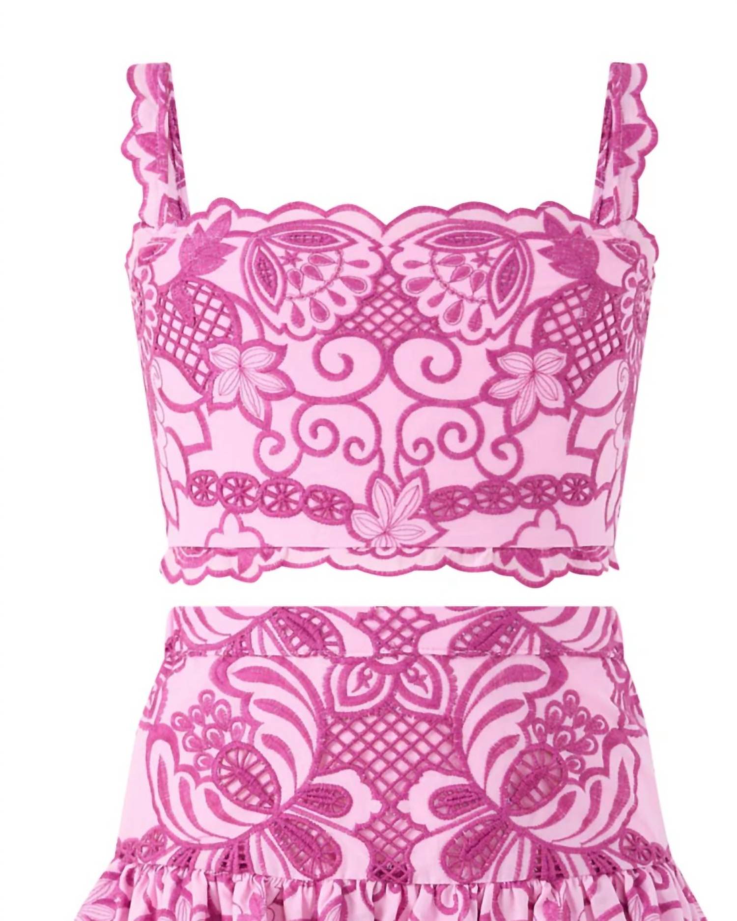 Marlo - Girls' Alora Embroidered Top