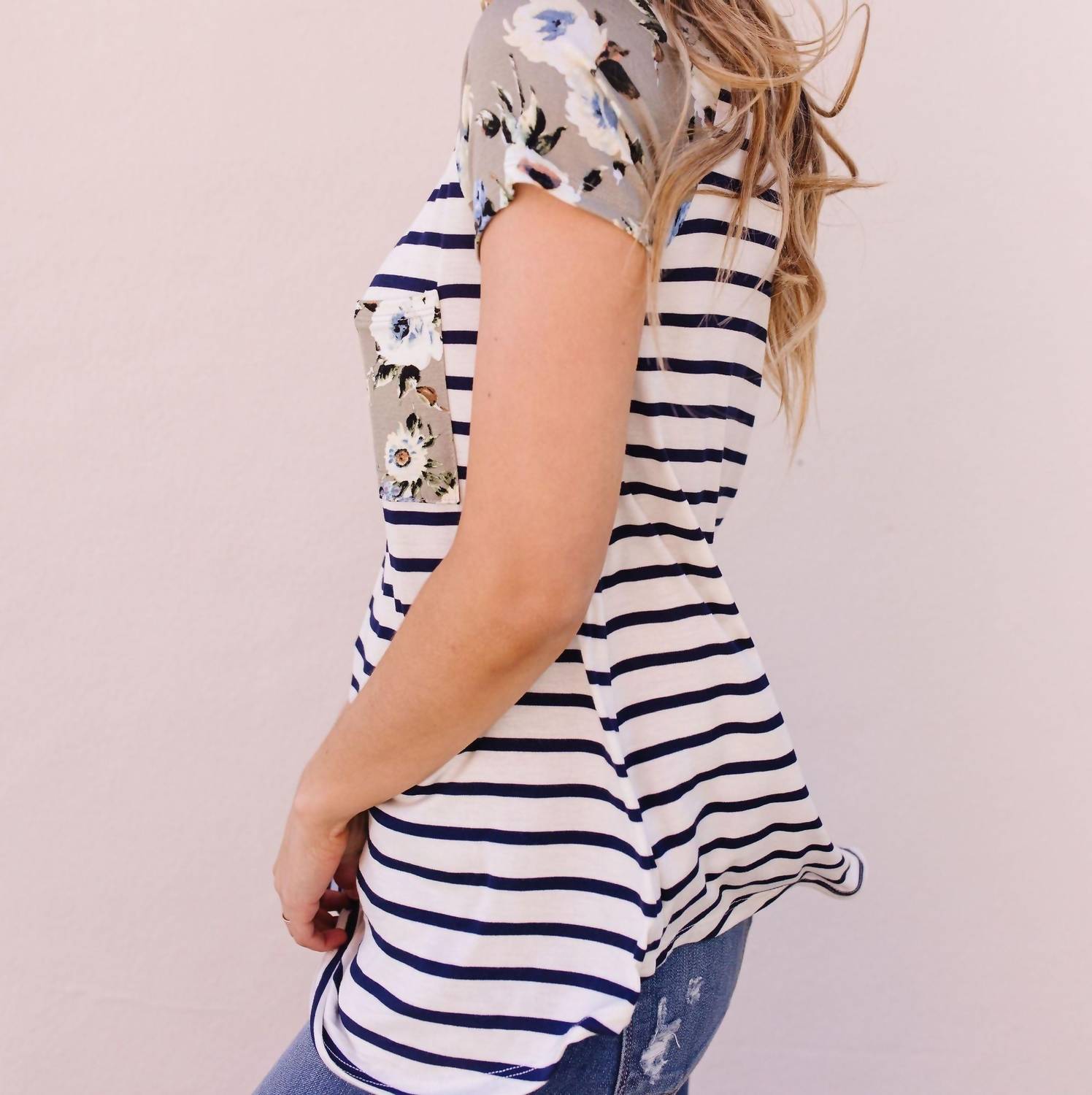 Flower Power Raglan Top